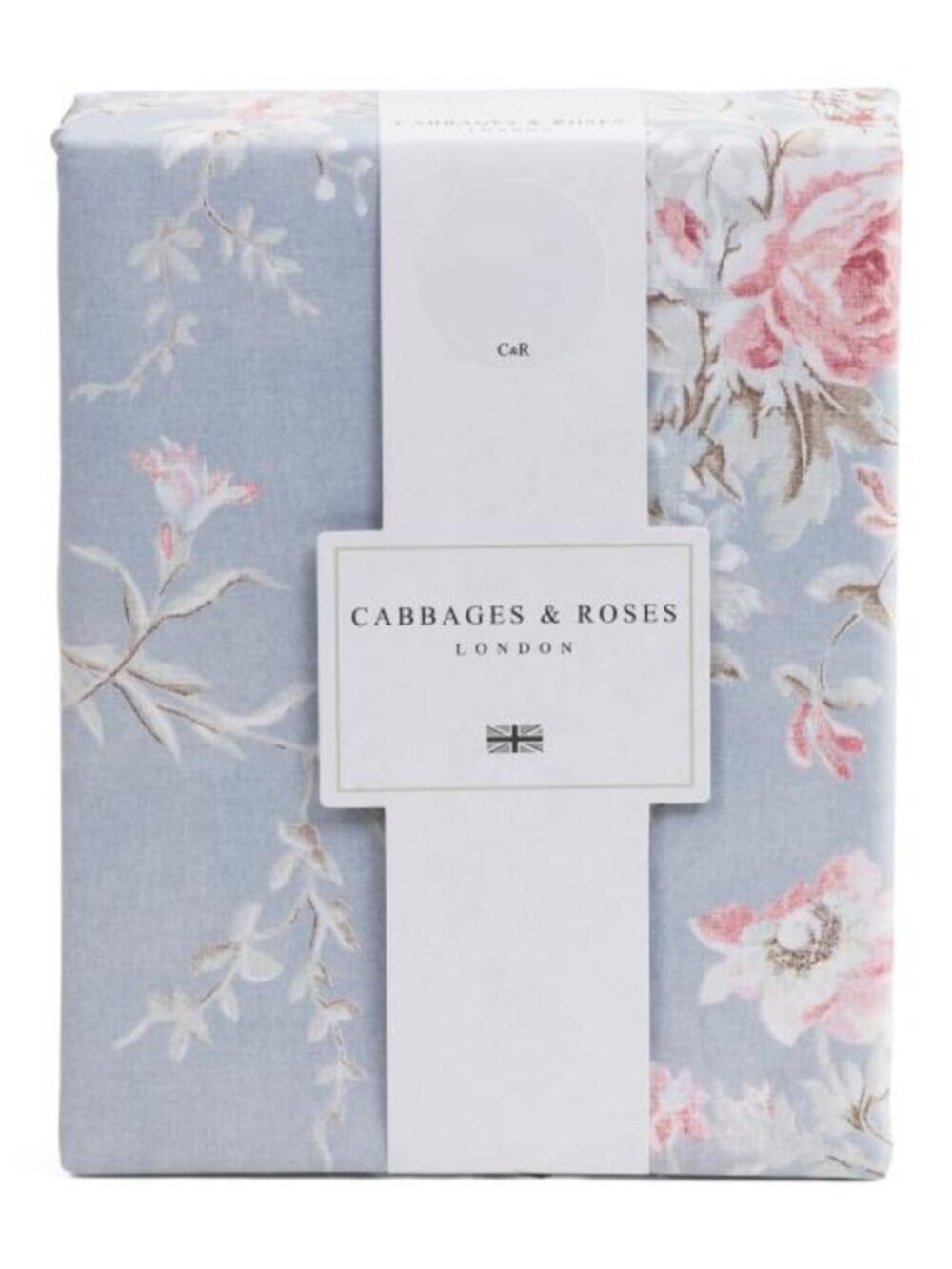 CABBAGES & ROSES 200tc Cabbages & Roses Cornflower Duvet Set